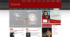 Desktop Screenshot of jazzin.rs